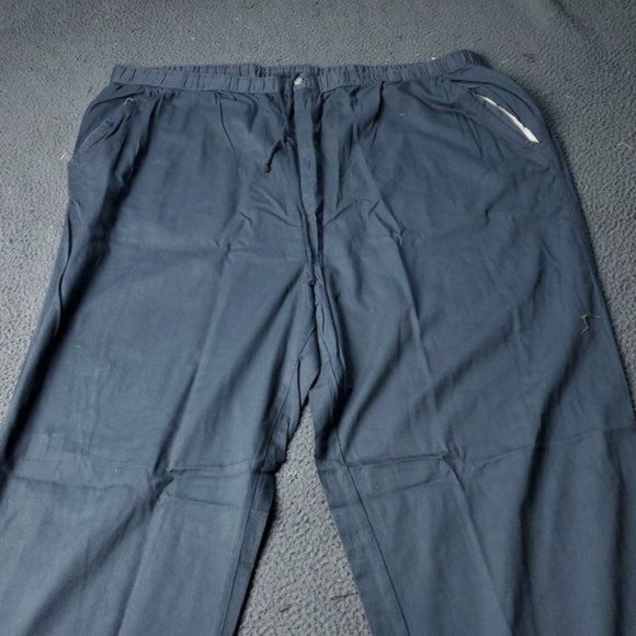 King Size Khaki Pants Big Tall Mens 4XL 38  Gray Chino - Picture 1 of 5